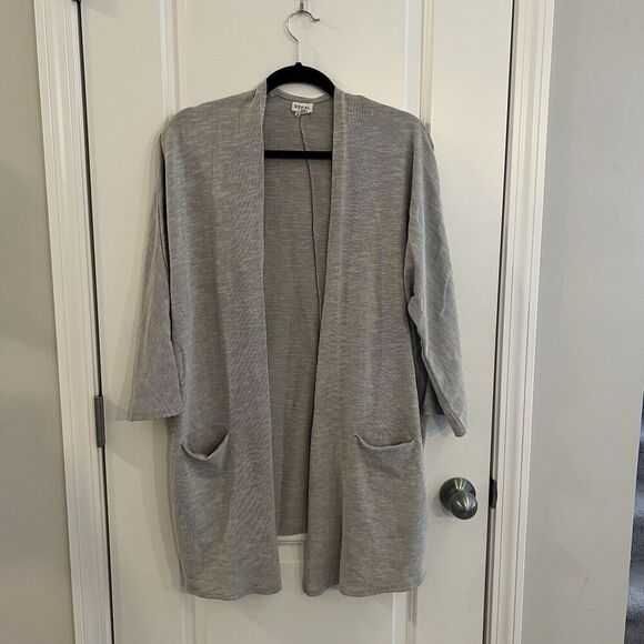 Donni Women’s Cardigan Osfa  Ribbed - Picture 1 of 3